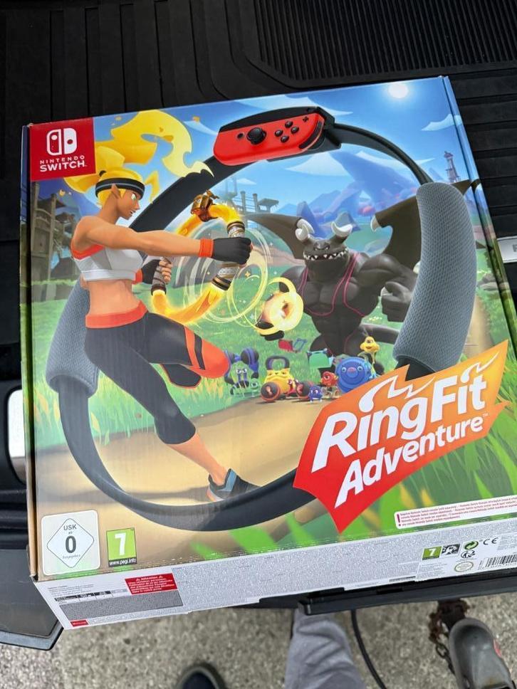 Nintendo Switch Ringfit Adventure, Games en Spelcomputers, Games | Nintendo Switch, Nieuw, Vechten, Ophalen of Verzenden
