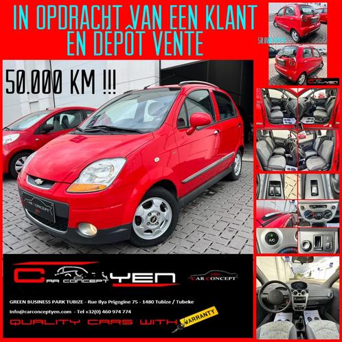 Chevrolet Matiz 1.0 i SE*50.000km!!! *Airco*1 eigenaar*, Auto's, Chevrolet, Bedrijf, Matiz, ABS, Airbags, Airconditioning, Boordcomputer