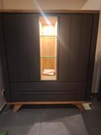 Henders and hazel vitrinekast, highboard en bijzettafel, Maison & Meubles, Armoires | Vitrines, Enlèvement