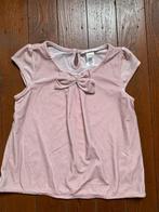 zachte t-shirt H&M maat 134, Kinderen en Baby's, Kinderkleding | Maat 134, Ophalen of Verzenden, Zo goed als nieuw, Meisje, Shirt of Longsleeve
