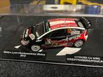 C4 WRC 1/43 Greiffenberg , Rallye Lyon-Charbonniéres Rhône, Ophalen of Verzenden, Zo goed als nieuw, Auto