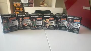 Set van 6 Playmobil Naruto Guy Shizune Rock Lee Tsunade beschikbaar voor biedingen