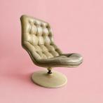 Vintage lederen fauteuil / lounge chair Shelby Beaufort, Antiek en Kunst, Ophalen of Verzenden