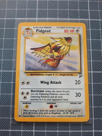 Pidgeot base set 2 holo beschikbaar voor biedingen