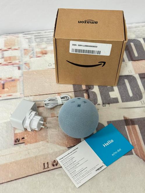 Amazon Echo Dot (4th Gen) Smart Speaker Luidspreker wifi, Audio, Tv en Foto, Luidsprekerboxen, Ophalen of Verzenden