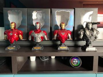 Marvel Hot Toys Iron Man 2 1/4 bust. beschikbaar voor biedingen