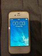 Apple Iphone 4, Telecommunicatie, Mobiele telefoons | Apple iPhone, Ophalen, Wit, Zonder simlock, Zonder abonnement