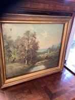 Peinture de Henri Catrou , École de Barbizon., Antiquités & Art, Art | Peinture | Classique, Enlèvement