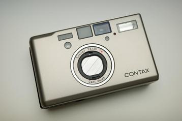 (TOP MINT) Contax T3 à double dents + adaptateur + capuchon  disponible aux enchères