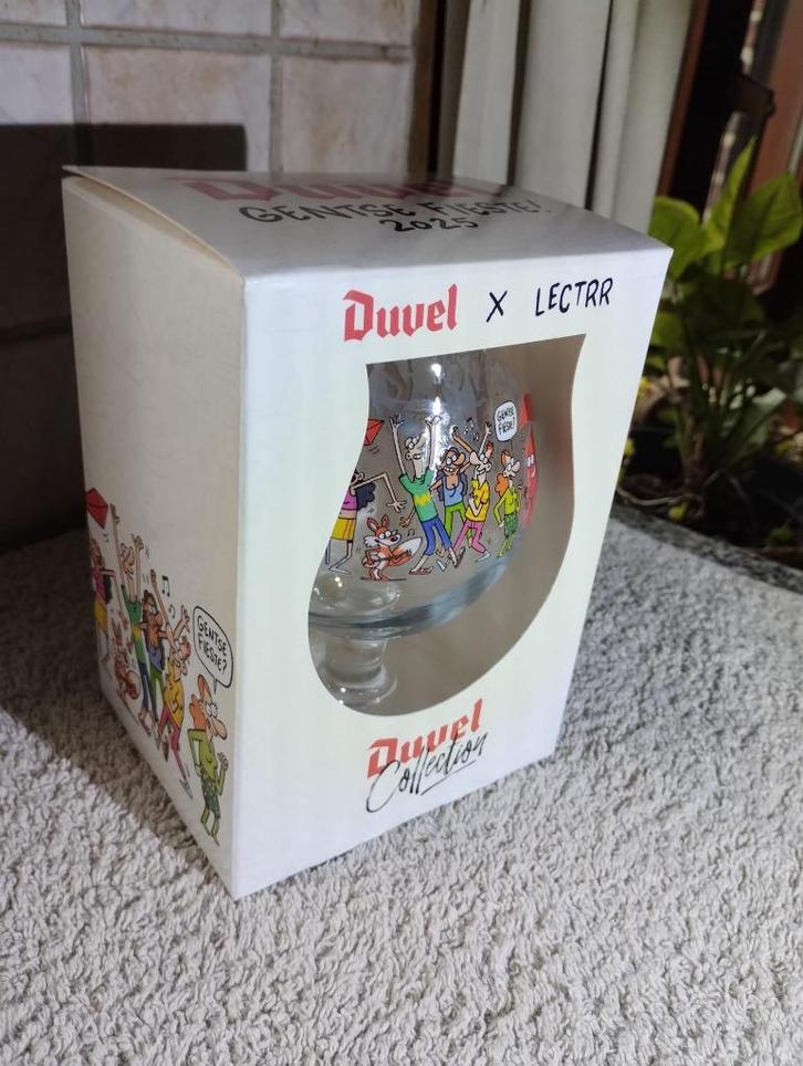 Lectrr edition Duvel Collectorsglas – Gentse Feesten 2025, Verzamelen, Biermerken, Nieuw, Glas of Glazen, Duvel, Ophalen of Verzenden