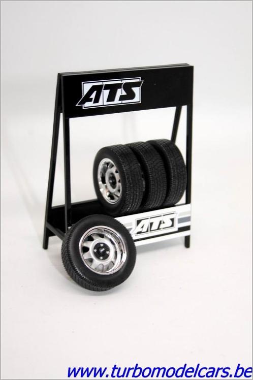 Wielset ATS cup 1/18 Ixo Models, Hobby en Vrije tijd, Modelauto's | 1:18, Nieuw, Auto, Overige merken, Verzenden