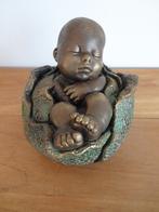 perkeo beeld baby in bloemkool, Antiquités & Art, Enlèvement ou Envoi