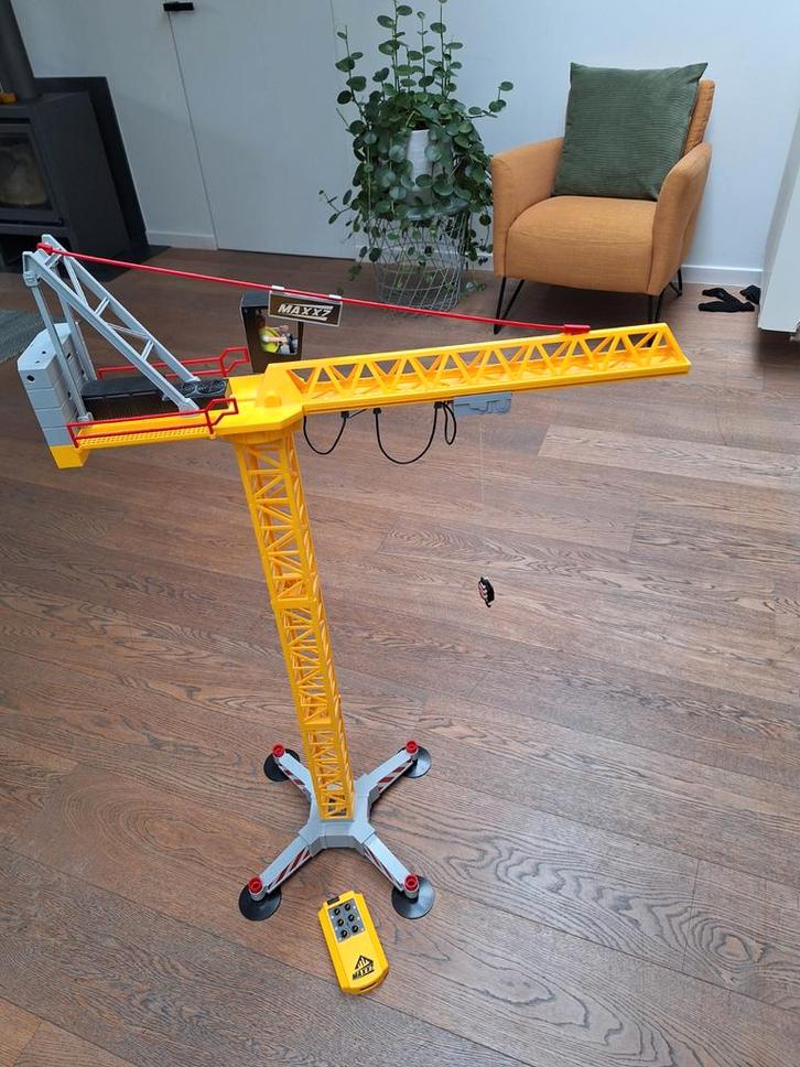 Kraan playmobil met afstandsbediening., Kinderen en Baby's, Speelgoed | Playmobil, Ophalen