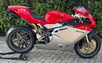 Zeer mooie en nette MV Agusta 750S uit 2001., Motos, Motos | MV Agusta, Permis Moto A, 750 cm³, Plus de 35 kW, Échappement sport