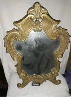 miroir en bronze sur pied, Brons, Ophalen