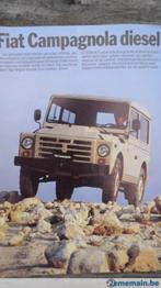 Fiat Campangnole 1987 2500D, 2500 cc, Zwart, 4 cilinders, Overige bekleding