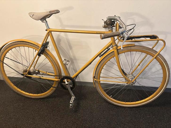 Stalen herenfiets Achielle Sam maat 56, Fietsen en Brommers, Fietsen | Heren | Herenfietsen, Versnellingen, Ophalen