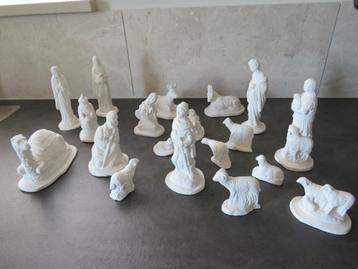 Kerstgroep - wit - 19 delig beschikbaar voor biedingen