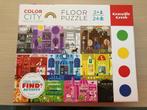 Puzzel City Color, 10 tot 50 stukjes, Ophalen of Verzenden, Zo goed als nieuw, 2 tot 4 jaar