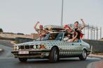 Unieke BMW E32 735I Manueel 1988 218PK Oldtimer, Auto's, Euro 2, 4 deurs, Achterwielaandrijving, Zwart