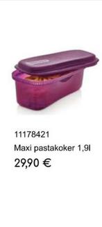 Nieuwe pastakoker van tupperware, Ophalen of Verzenden, Nieuw