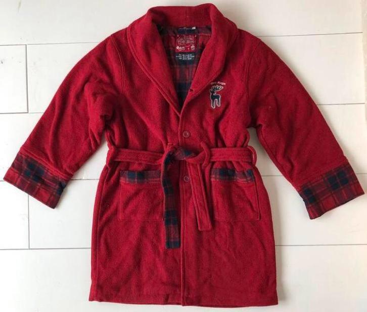 rode peignoir Sergent Major 116 rendier, Kinderen en Baby's, Kinderkleding | Maat 116, Gebruikt, Jongen of Meisje, Overige typen
