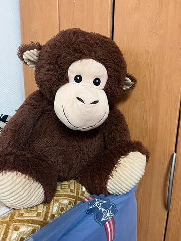 Monkey grote knuffelbeer nieuw heel zacht, Enlèvement, Comme neuf, Autres types