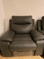 Fauteuil grijs, Huis en Inrichting, Fauteuils, Ophalen, Zo goed als nieuw, Kunststof, Fauteuil met 5 relaxzetels