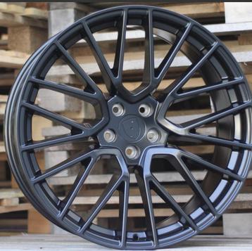 set 21 inch Porsche Macan Turbo S GTS velgen zwart gepolijst beschikbaar voor biedingen