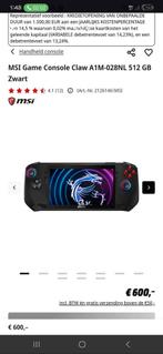 MSİ game console Claw, Games en Spelcomputers, Ophalen of Verzenden