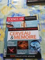 Science & Vie. Cerveau & mémoire., Livres, Comme neuf, Enlèvement ou Envoi
