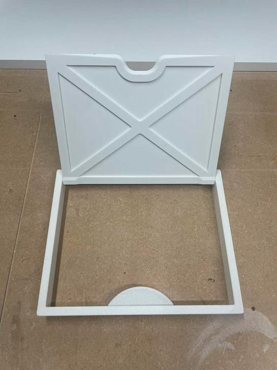 Service luikje voor gat 195x155mm, Huis en Inrichting, Woonaccessoires | Lijsten, Zo goed als nieuw, Ophalen of Verzenden