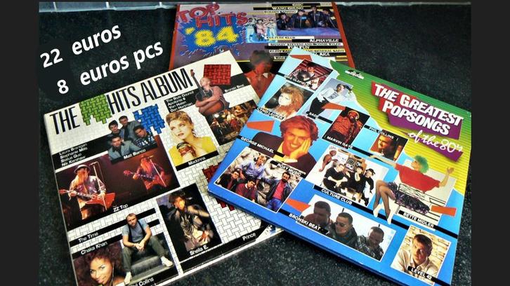 COMPILATIONS 3 X 2 LP ANNEES 80 25 euros, CD & DVD, Vinyles | Compilations, Comme neuf, Pop, Enlèvement ou Envoi