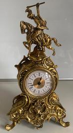 Vintage koperen pendule in Louis XV-stijl, Antiek en Kunst, Ophalen of Verzenden
