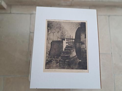 ETS van JOZEF (JOS ) PAS, Antiek en Kunst, Kunst | Etsen en Gravures, Ophalen