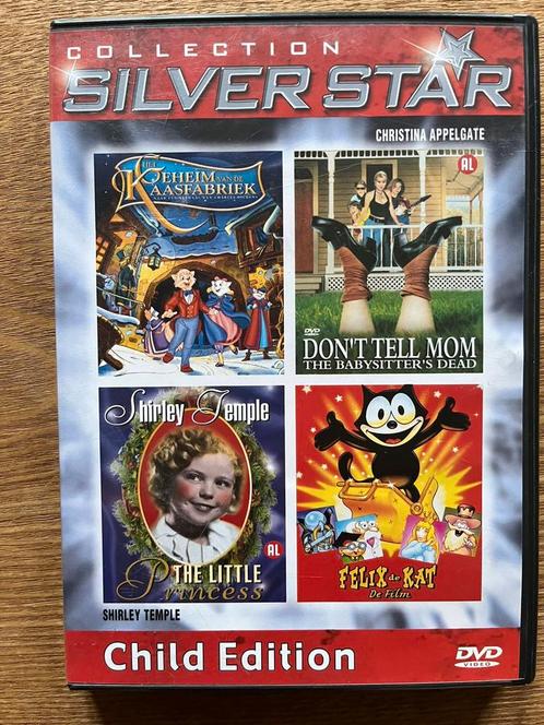 DVD Silver star Child edition 4 films, Cd's en Dvd's, Dvd's | Kinderen en Jeugd, Zo goed als nieuw, Film, Overige genres, Alle leeftijden
