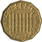 3 pence - Elizabeth II 1967 Royaume-Uni, Enlèvement ou Envoi, Monnaie en vrac, Autres pays