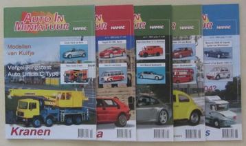 Auto in miniatuur - Tijdschrift  jaar 2004 - 5 x 