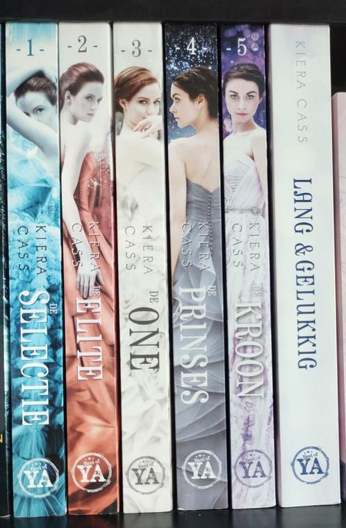 De "Selectie"-serie van Kiera Cass in het Nederlands, Boeken, Chicklit, Zo goed als nieuw, Ophalen of Verzenden