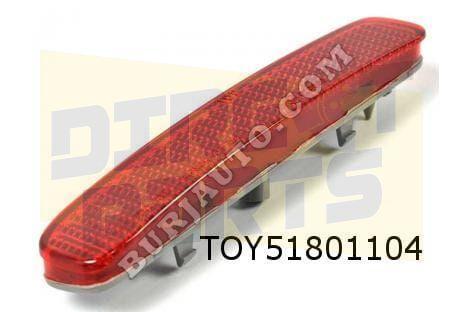Toyota Verso reflector Rechts (in achterbumper)  Origineel!, Auto-onderdelen, Overige Auto-onderdelen, Toyota, Nieuw, Verzenden