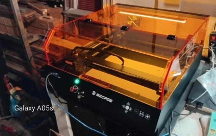 graveur Mecpow X4 Pro 40 W, Informatique & Logiciels, Imprimantes, Comme neuf, Imprimante, Wi-Fi intégré, Enlèvement