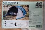 Tente de camping ONTARIO 3, Jusqu'à 3, Neuf