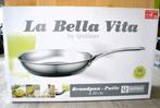 Braadpan Qulinar la bella vita. 26 cm. Nieuw. Wpr 48 €, Huis en Inrichting, Inox, Nieuw, Ophalen of Verzenden, Keramische plaat