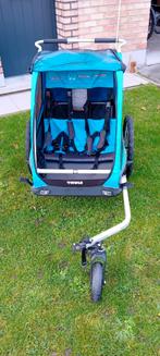 Thule coaster XT fietskar, Fietsen en Brommers, Ophalen, Opvouwbaar, 20 tot 40 kg, Zo goed als nieuw