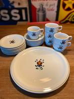 Koffieservies Mosa Maastricht bloemen, Antiek en Kunst, Antiek | Servies compleet, Ophalen of Verzenden