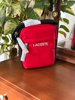 Lacoste - Boekentas met print - Rood, Ophalen of Verzenden, Nieuw, Rood, Overige merken