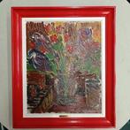 Karel Van Vlaanderen (1903-1983) - Bloemen in vaas, Antiek en Kunst, Ophalen of Verzenden