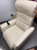 Elektrische Relax fauteuil HUKLA - model Rimini - ECHT leder, Gebruikt, Leer, Ophalen of Verzenden, Eenpersoons