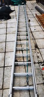 Lange ladder, uitschuifbaar, Doe-het-zelf en Bouw, Ophalen, Ladder, 4 meter of meer