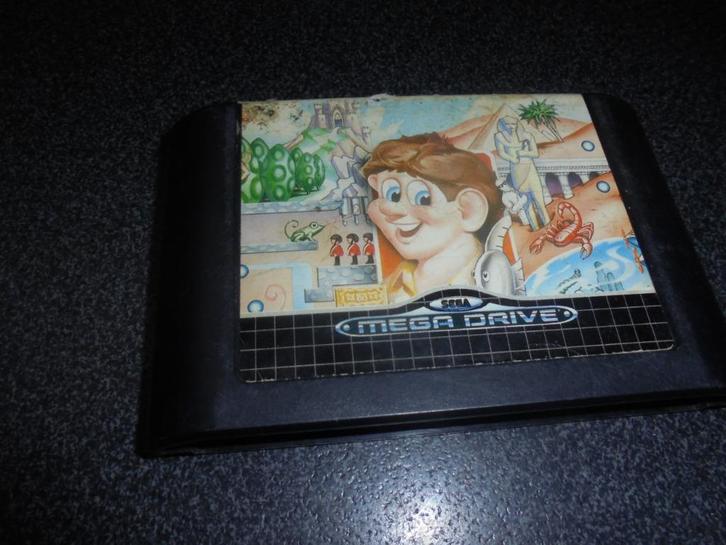 Mega Drive Alex Kidd<in the Enchanted Castle (orig), Games en Spelcomputers, Games | Sega, Gebruikt, Mega Drive, Ophalen of Verzenden